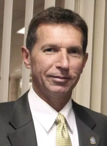 CORRECTS DAY TO THURSDAY - This 2015 photo provided by the Madison (Miss.) Police Department shows officer Randy Tyler, who was shot to death Thursday, June 1, 2023, while several law enforcement agencies responded to a home in Brandon, Miss., after a man took a woman hostage. (Madison Police Department via AP)